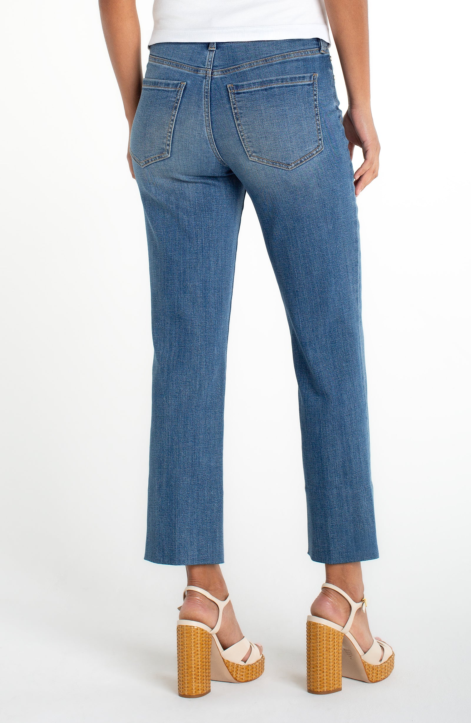 Kennedy Crop Straight w/ Blind Hem 28" Inseam