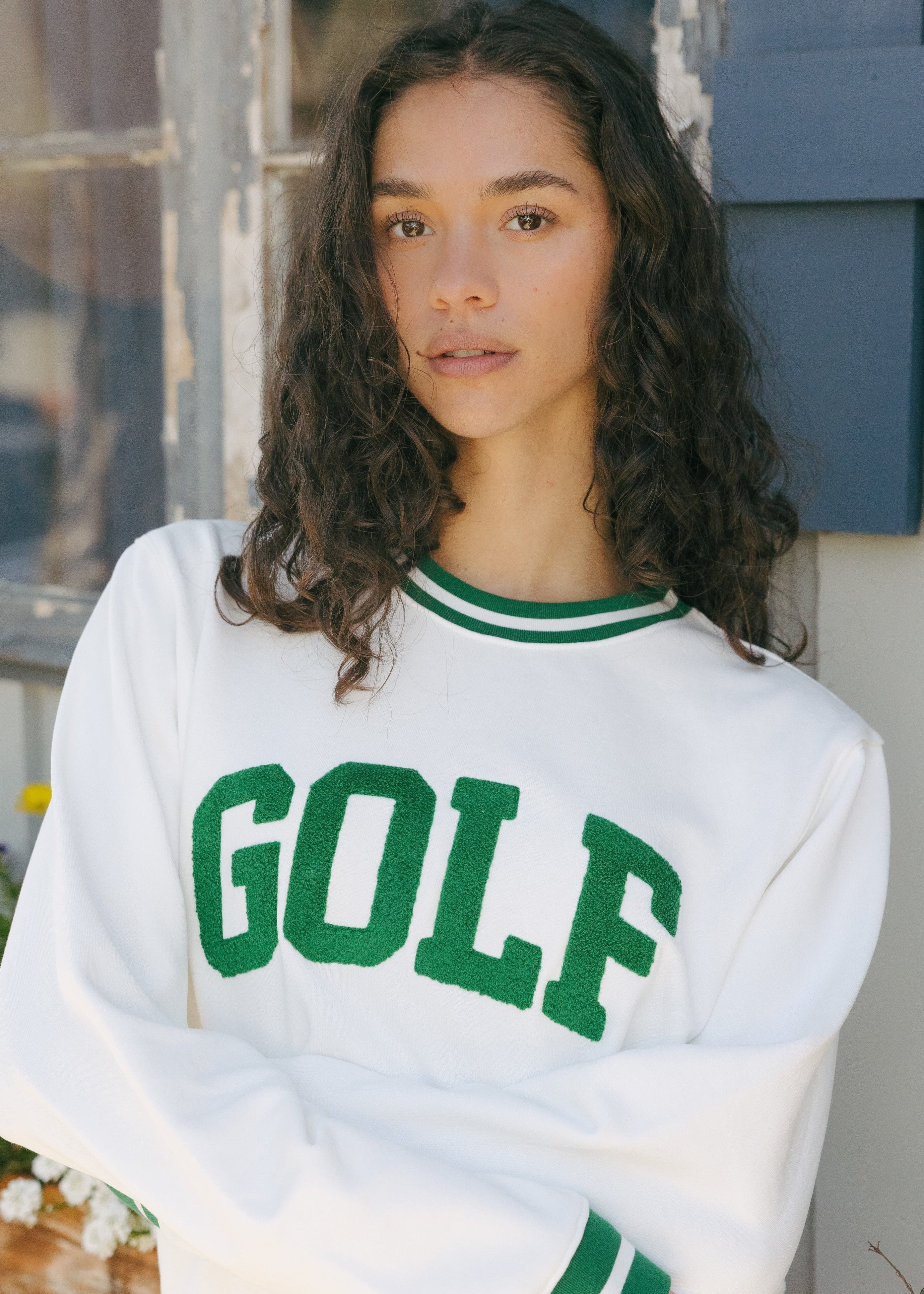 Elle Sweatshirt- Collegiate Golf