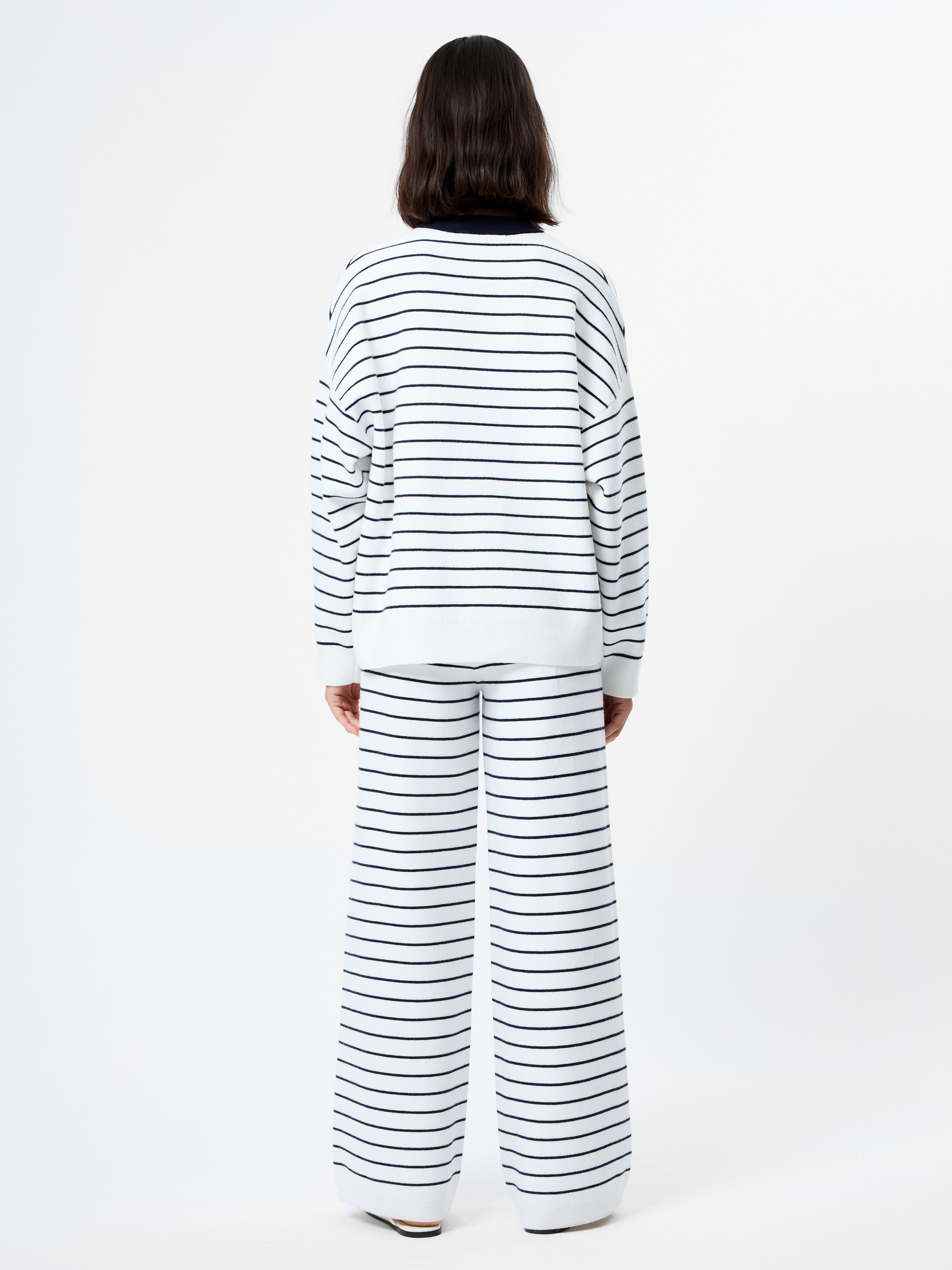 Marley Knit Striped Crewneck