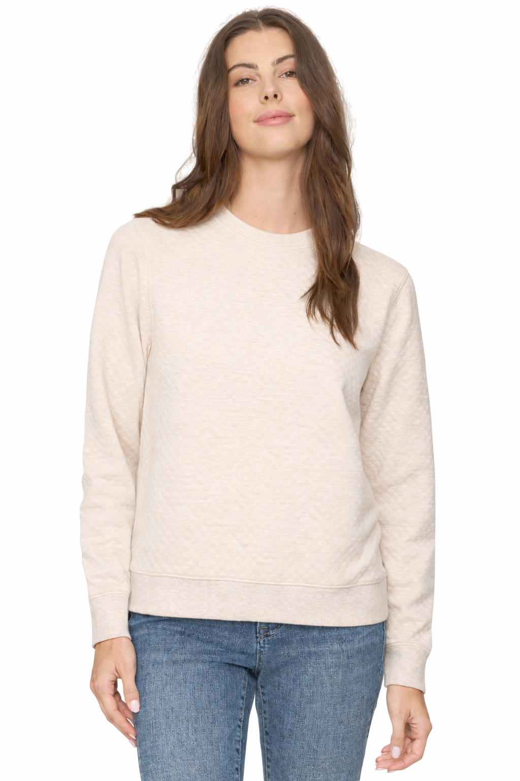 Bradner Quilted Crew Neck