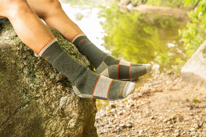 Men's Hiker Boot Midweight Full Cushion Hiking Socks