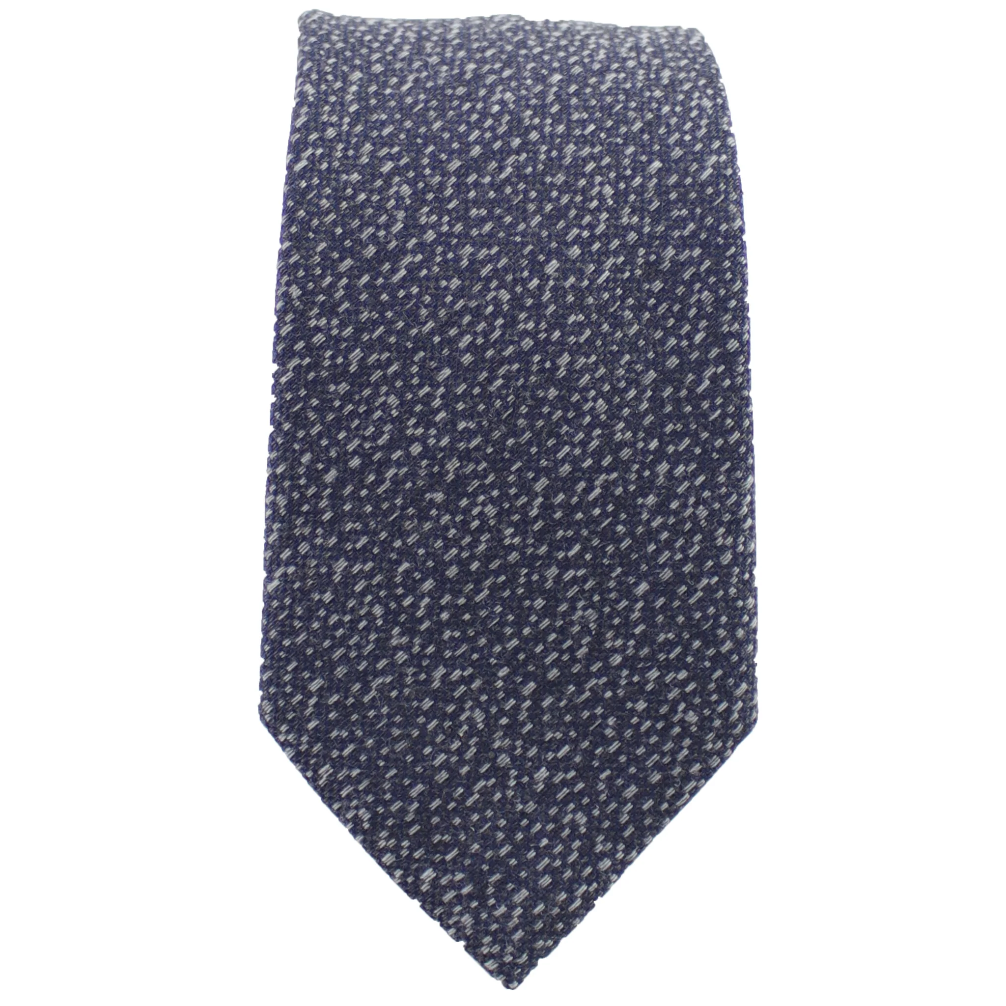 Charcoal & Silver Heather Tie