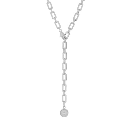 Ball Drop Adjustable Lariat Necklace