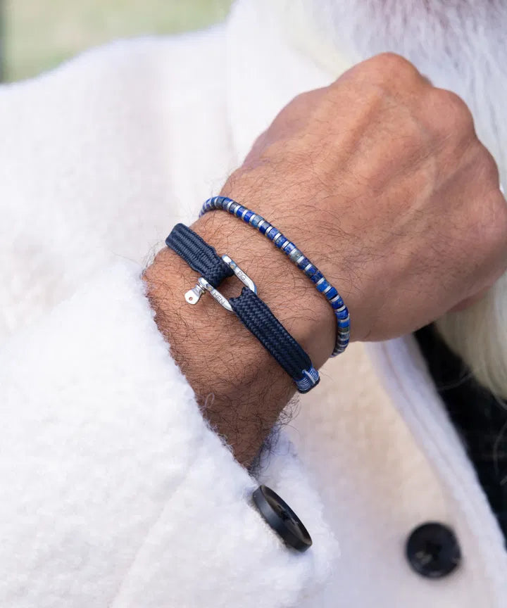 Vicious Vik  Navy/Silver M