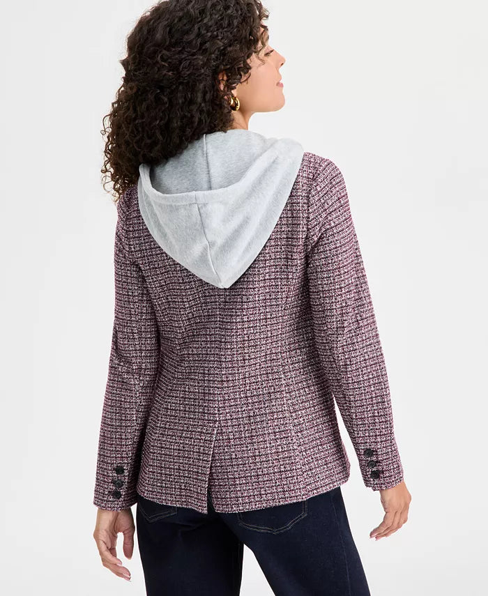 Boyfriend Blazer w/ Removeable Hood