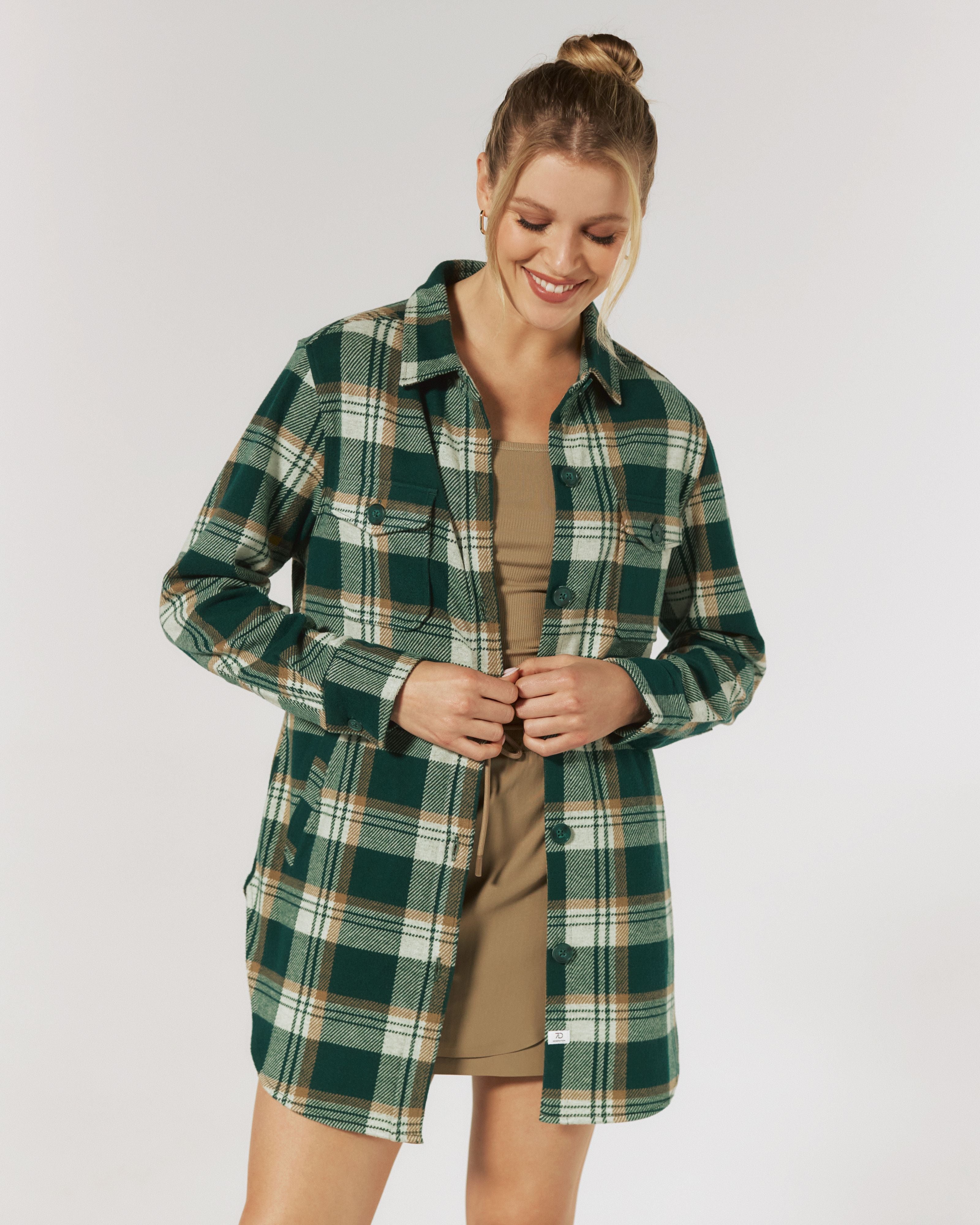 Generation Plaid Shacket