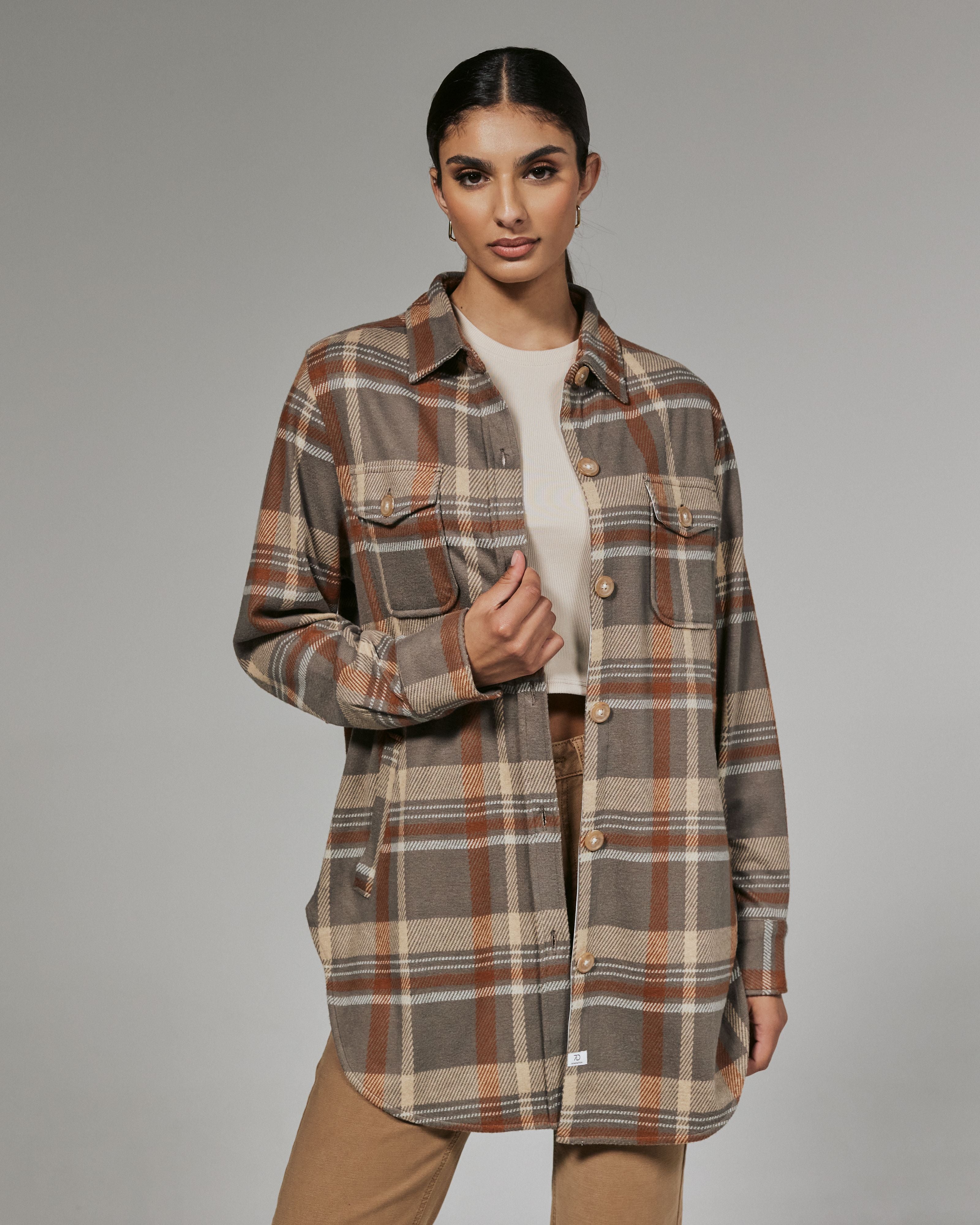 Generation Plaid Shacket