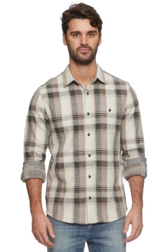 Clearbrook LS Hero Knit Flannel