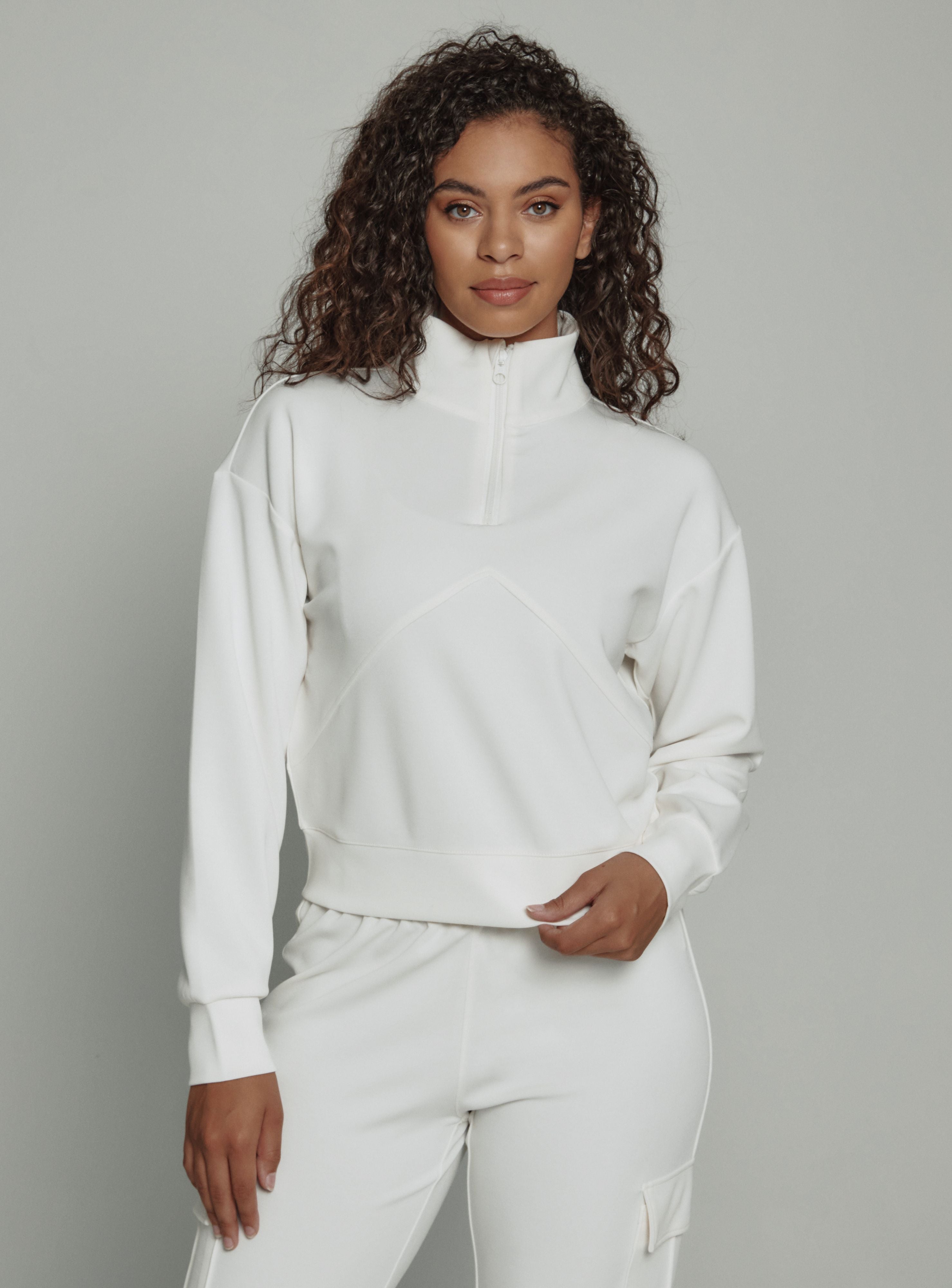 Rev Crop Quarter Zip