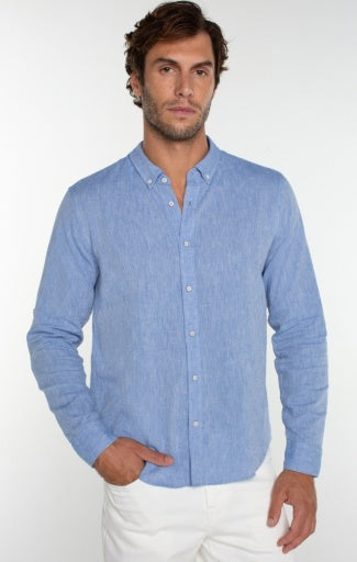 Convertible Sleeve Button Up Shirt
