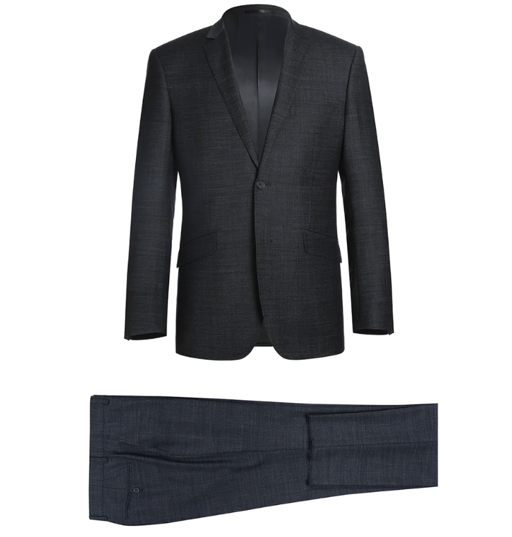 Wool Slim Fit Suit 558-2