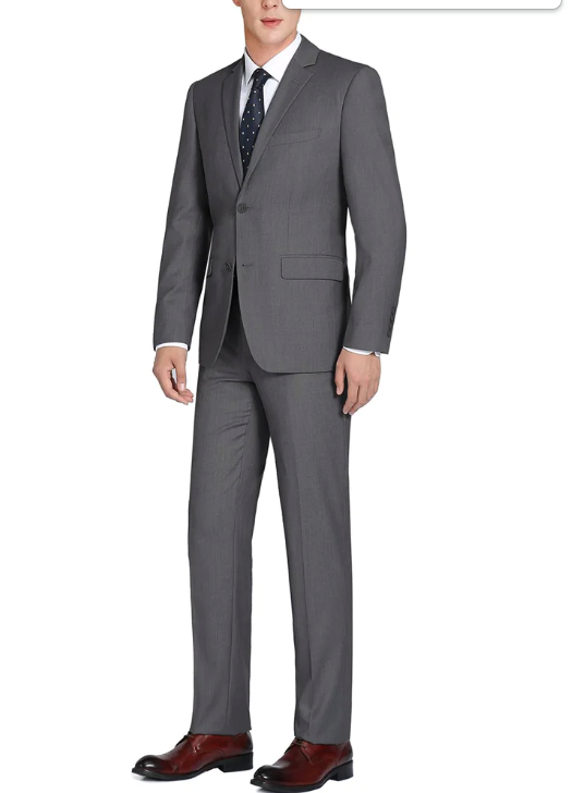 Charcoal Slim Fit Suit 202-1