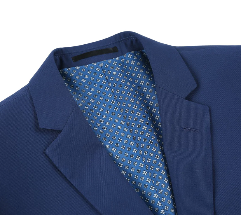 Renoir Classic Fit Suit French Blue 201-20